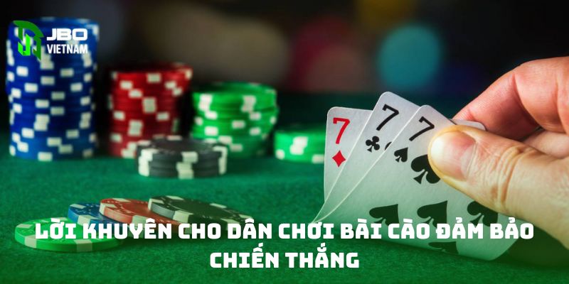 Lời khuyên cho dân chơi bài cào đảm bảo chiến thắng 