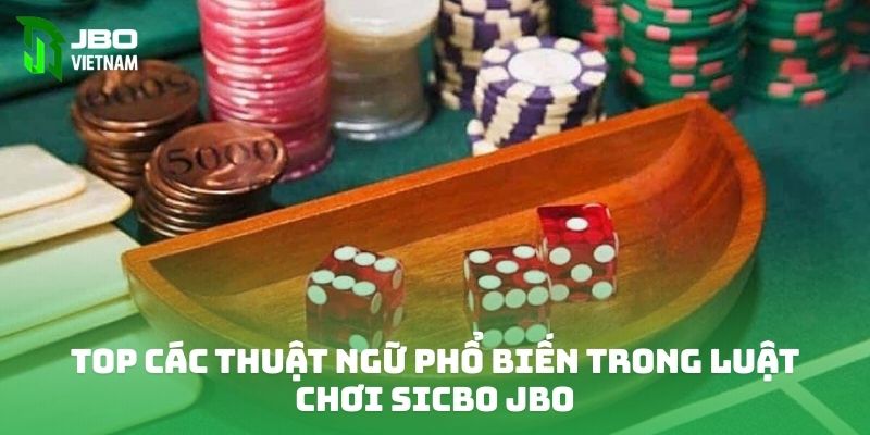 TOP các thuật ngữ phổ biến trong luật chơi Sicbo JBO